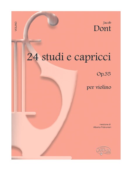 DONT J.-Studi e Capricci Op.35 per Violino (Poltronieri)