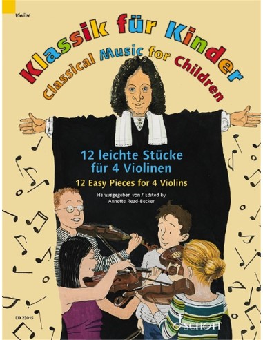 READ BECKER A.-Klassik für Kinder für 3 oder 4 Violinen