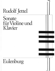 JETTEL R.-Sonata per violino e pianoforte