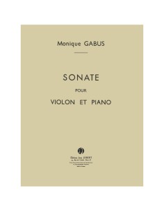 GABUS M.-Sonata for Violin and Piano