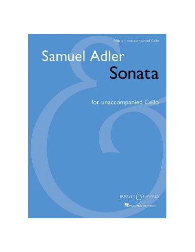 ADLER S.-Sonata per violoncello