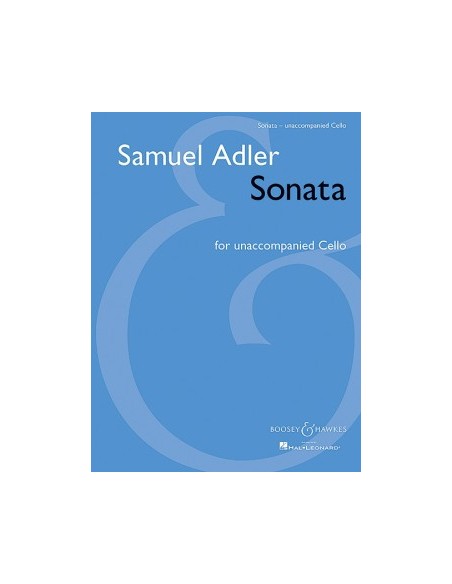 ADLER S.-Sonate pour violoncelle