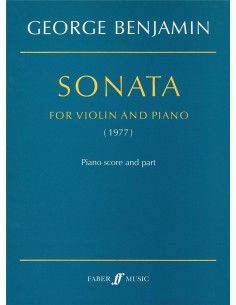BENJAMIN G.-Sonate pour violon et piano