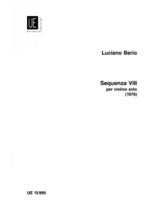BERIO L.-Sequenza VIII pour violon