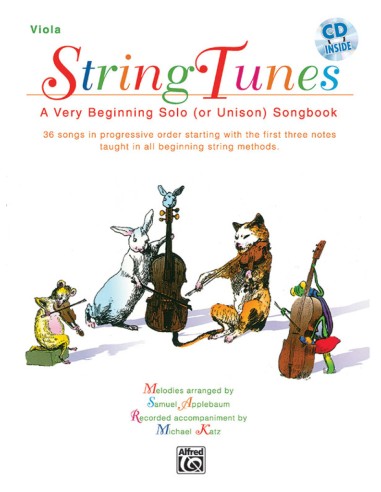 APPLEBAUM S.-String Tunes per Viola (Inc.CD)