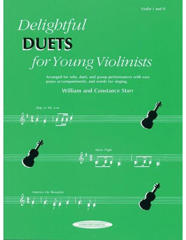 SUZUKI S.-Delightful Duets for Violin (Starr)