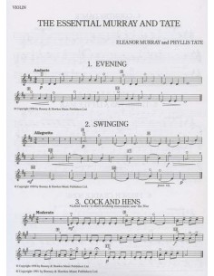 MURRAY E.-L'essenziale Murray e Tate per violino