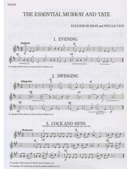 MURRAY E.-L'essenziale Murray e Tate per violino