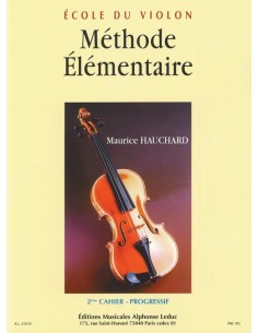 HAUCHARD M.-Methode Elementaire Vol.2: Progressive for Violin