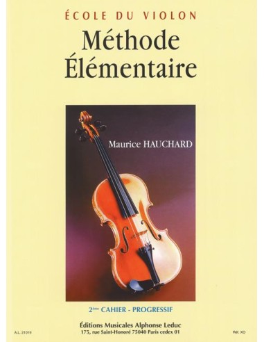 HAUCHARD M.-Methode Elementaire Vol.2: Progressivo per Violino