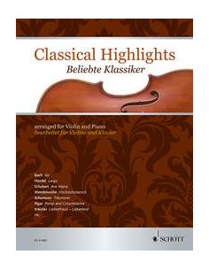 MITCHELL K.-Classical Highlights per violino e pianoforte