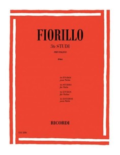 FIORILLO F.-Studi (Caprichos) (36) per Violino