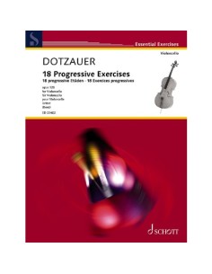 DOTZAUER J.J.F.-18 Exercices progressifs (Urtext) (Bonz)