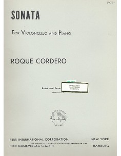 CORDERO R.-Sonata per violoncello e pianoforte