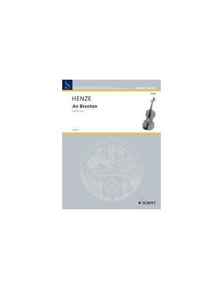 HENZE H.W.-An Brenton for Viola