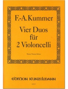 KUMMER K.-Duos (4) für 2 Celli (Thomas Mifune)