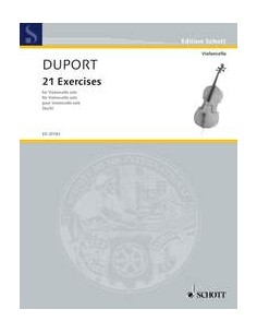 DUPORT J.L.-Studi (21) per violoncello (tale)