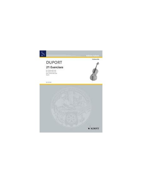 DUPORT J.L.-Studi (21) per violoncello (tale)