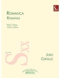CERVELLO J.-Romanza per Violino e Pianoforte