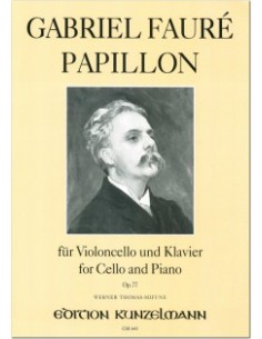 FAURE G.-Papillon Op.77 per violoncello e pianoforte
