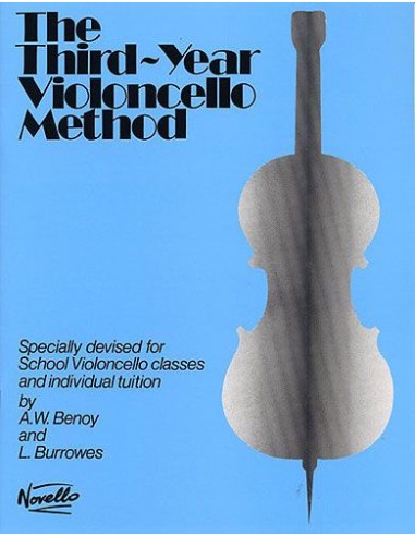 BENOY and BURROWES-The Third Year Cello Method for Cello