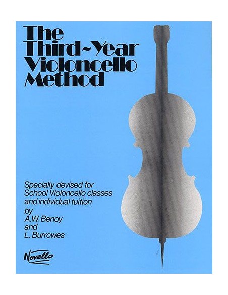 BENOY and BURROWES-The Third Year Cello Method for Cello
