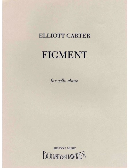 Carter E.-Figment pour violoncelle
