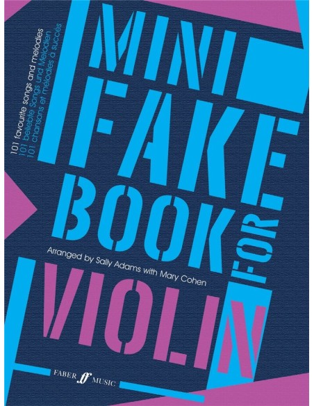 COHEN & ADAMS-Mini Libro Falso per Violino