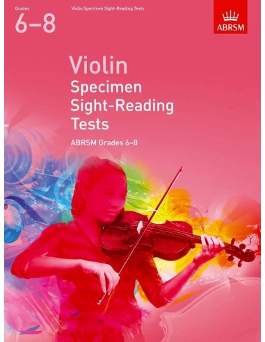 ABRSM-Specimen Sight Reading Tests Gradi 6/8 per violino