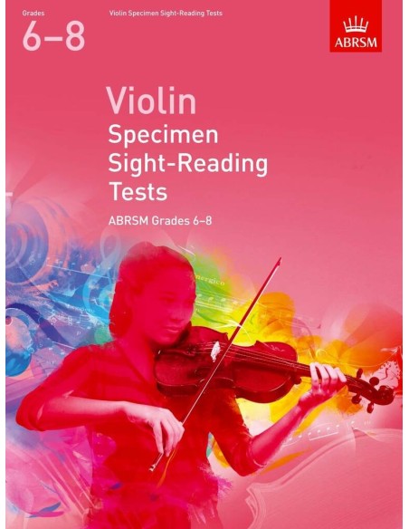 ABRSM-Specimen Sight Reading Tests Grades 6/8 for Violin