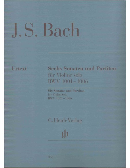 BACH J.S.-Sonate e Partite per Violino (Urtext)