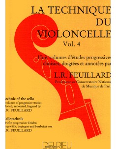 FEUILLARD L.R.-Technik 4º für Violoncello