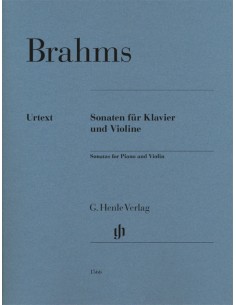 BRAHMS J.-Sonate Op. 78, 100 e 108 per violino e pianoforte (Urtext)