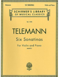 TELEMANN G.P.-Sonatins (6) pour violon et piano (Klopcic)