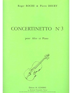 ROCHE & DOURY-Concertinetto No. 3 for Viola and Piano