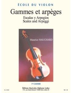 HAUCHARD M.-Scale e Arpeggi 1° per Violino