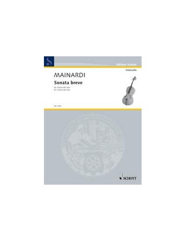 MAINARDI E.-Sonate courte pour violoncelle