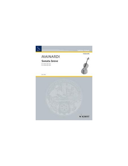 MAINARDI E.-Kurze Sonate für Violoncello