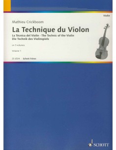 CRICKBOOM M.-La Technique du Violon 1º