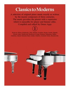 VARIOS-Classics To Moderns Vol.1 per pianoforte