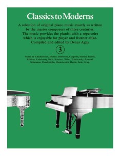 VARIOS-Classics To Moderns Vol.3 pour piano