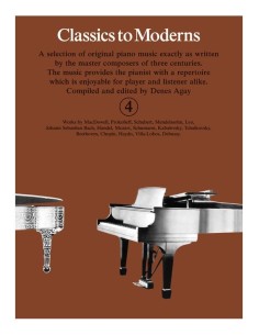 MISCELLANEOUS-Classics To Moderns Vol.4 for Piano