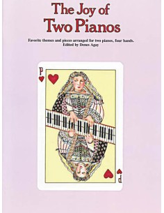 VARIOS-The Joy of Two Pianos para 2 Pianos a 4 manos (Agay)