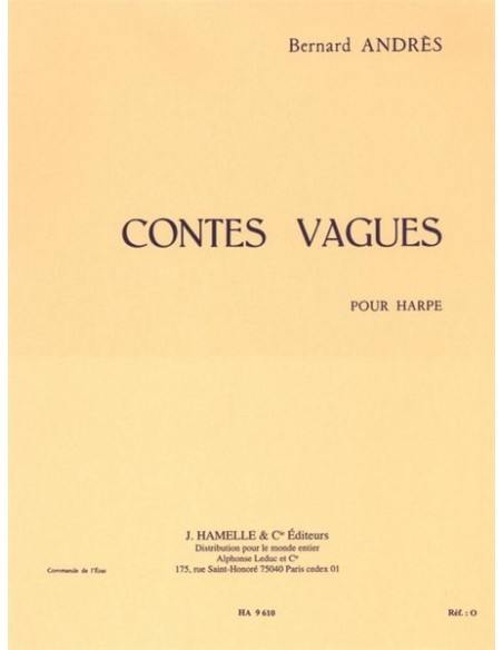 ANDRES B.-Contes Vagues per arpa