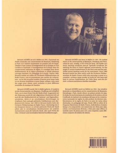 ANDRES B.-Contes Vagues für Harfe