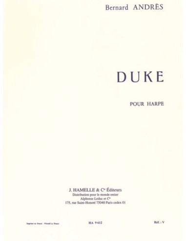 ANDRES B.-Duke für Harfe
