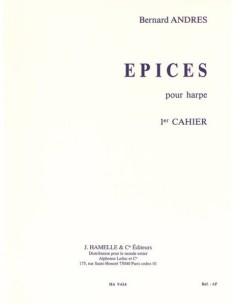 ANDRES B.-Epices Vol.1 für Harfe