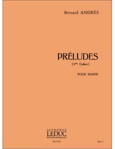 ANDRES B.-Preludi Vol.3 per arpa
