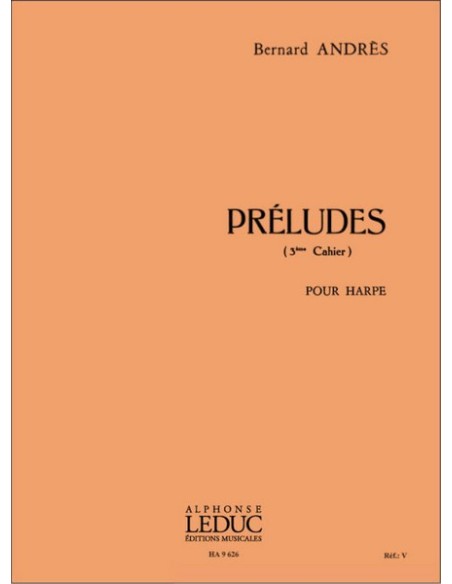ANDRES B.-Preludi Vol.3 per arpa