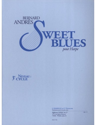 ANDRES B.-Sweet Blues per arpa